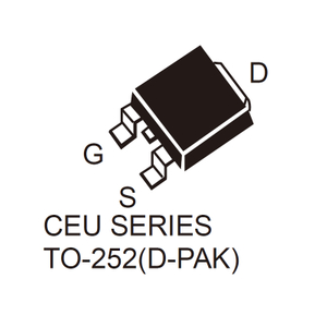 Mosfet del transistor de efecto de campo del modo del realce del canal N de CEU6040SL